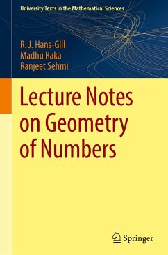 Cover Lecture Notes on Geometry of Numbers