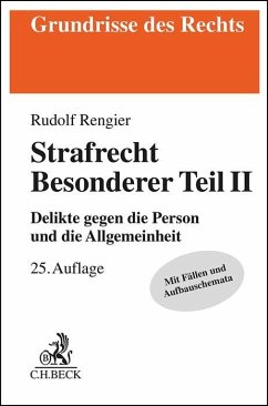 Strafrecht Besonderer Teil II - Rengier, Rudolf