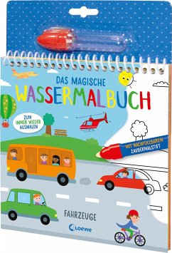 Das magische Wassermalbuch - Fahrzeuge