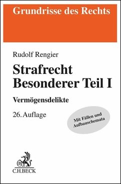 Strafrecht Besonderer Teil I - Rengier, Rudolf