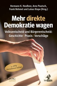 Cover Mehr direkte Demokratie wagen