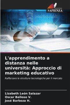 L'apprendimento a distanza nelle università: Approccio di marketing educativo - León Salazar, Lizabeth;Belloso V., Oscar;Barboza H., José