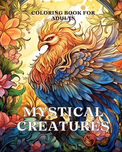 Cover Mystical Creatures Coloring Book for Adults