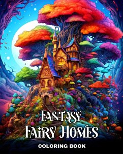 Fantasy Fairy Homes Coloring Book - Peay, Regina