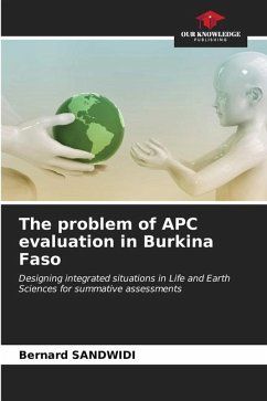 The problem of APC evaluation in Burkina Faso - Sandwidi, Bernard