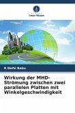 Wirkung der MHD-Strömung zwischen zwei parallelen Platten mit Winkelgeschwindigkeit