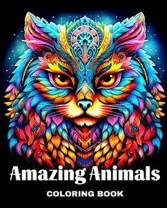 Amazing Animals Coloring Book - Peay, Regina