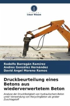 Druckbeurteilung eines Betons aus wiederverwertetem Beton - Barragan Ramirez, Rodolfo;González Hernández, Andres;Moreno Ramos, David Angel