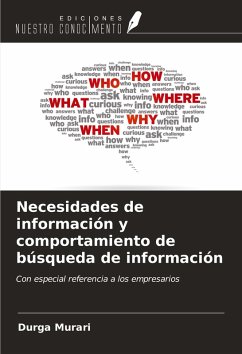 Cover Necesidades de información y comportamiento de búsqueda de información