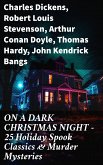 ON A DARK CHRISTMAS NIGHT – 25 Holiday Spook Classics & Murder Mysteries (eBook, ePUB)