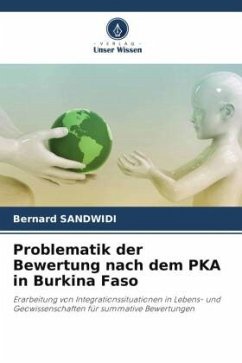 Problematik der Bewertung nach dem PKA in Burkina Faso - Sandwidi, Bernard