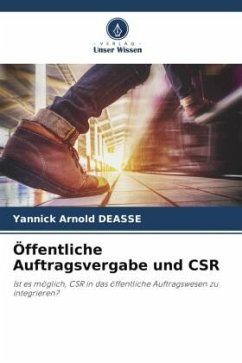 Öffentliche Auftragsvergabe und CSR - DEASSE, Yannick Arnold