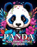 Cute Panda Coloring Book For Kids