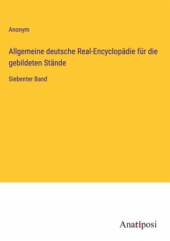 Cover Allgemeine deutsche Real-Encyclopädie für die gebildeten Stände