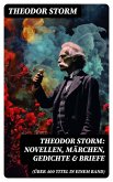 Theodor Storm: Novellen, Märchen, Gedichte & Briefe (Über 400 Titel in einem Band) (eBook, ePUB)