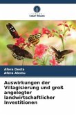 Auswirkungen der Villagisierung und groß angelegter landwirtschaftlicher Investitionen