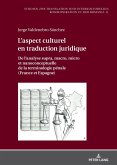 L'aspect culturel en traduction juridique (eBook, PDF)
