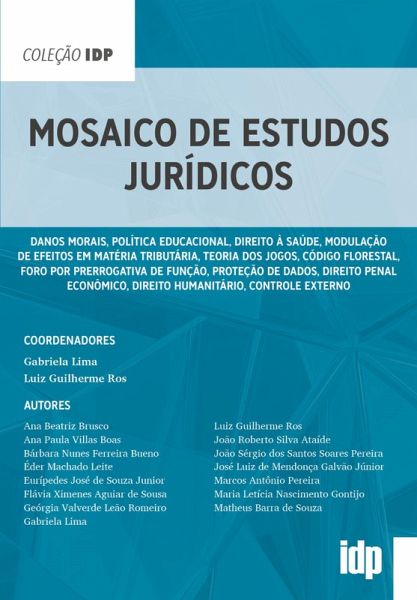 Mosaico de Estudos Jurídicos (eBook, ePUB) Mosaico de Estudos Jurídicos (eBook, ePUB)