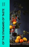 Of the Standard of Taste (eBook, ePUB)