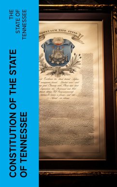 Cover Constitution of the State of Tennessee (eBook, ePUB)