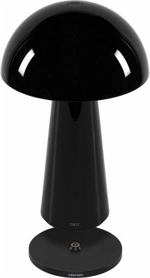 Century LED Tischlampe COCO schw 1,5W 2700K 100 Lumen Dimm. IP44