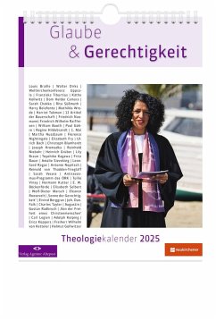 Glaube & Gerechtigkeit - Theologiekalender 2025 - Lübking, Hans-Martin