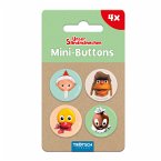 Trötsch Unser Sandmännchen Mini-Buttons 4er Set Sandmann und Freunde