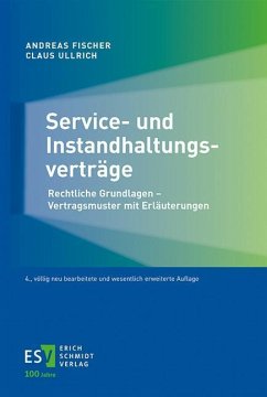Service- und Instandhaltungsverträge - Fischer, Andreas;Ullrich, Claus