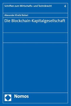 Die Blockchain-Kapitalgesellschaft - Bokari, Alexander Khalid