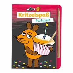 Trötsch Die Maus Mini-Kratzblock Kritzelspaß Partyzeit