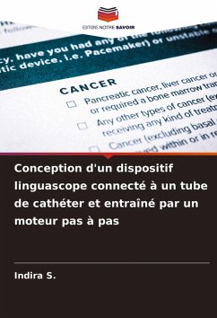 Cover Conception d'un dispositif linguascope connecté à un tube de cathéter et entraîné par un moteur pas à pas