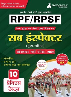 RPF/RPSF Sub Inspector Recruitment Exam Book 2023 (Railway Protection Force) - 10 Practice Tests (1200+ Solved Questions) with Free Access to Online Tests - Edugorilla Prep Experts