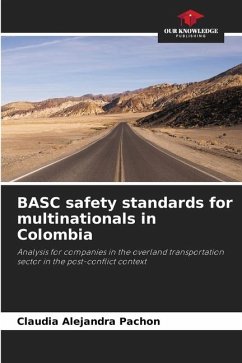 BASC safety standards for multinationals in Colombia - Pachón, Claudia Alejandra