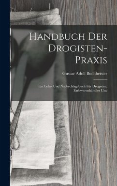 Cover Handbuch Der Drogisten-Praxis