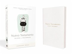 Nvi, Nuevo Testamento de Bolsillo, Con Salmos Y Proverbios, Revisión 2022, Leathersoft, Blanco, Bebés - Vida; Nueva Versión Internacional