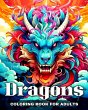 Dragons Coloring Book for Adults - Bild 1