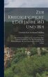 Zur Kriegsgeschichte Der Jahre 1813 Und... - Bild 1