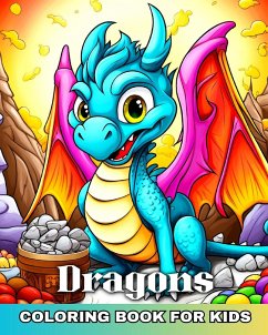 Dragons Coloring Book for Kids - Peay, Regina