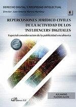 Cover Repercusiones jurídico-civiles de la actividad de los influencers digitales