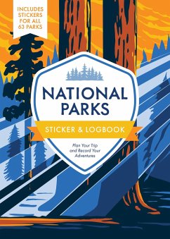 National Parks Sticker & Logbook - Editors of Chartwell Books