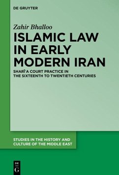 Cover Islamic Law in Early Modern Iran (eBook, ePUB)