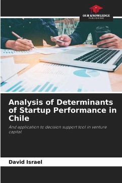 Analysis of Determinants of Startup Performance in Chile - Israel, David