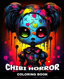 Chibi Horror Coloring Book - Peay, Regina