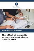 The effect of domestic savings on bank stress, UEMOA area