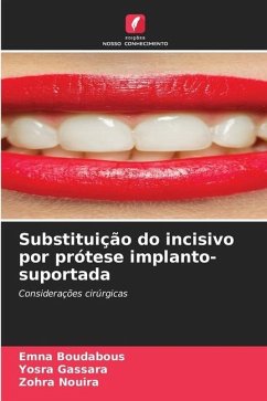 Substituição do incisivo por prótese implanto-suportada - Boudabous, Emna;Gassara, Yosra;Nouira, Zohra