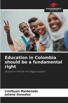 Education in Colombia should be a fundamental right - Maldonado, Cristhyan;Gonzalez, Juliana