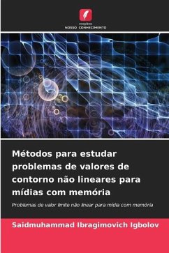 Métodos para estudar problemas de valores de contorno não lineares para mídias com memória - Igbolov, Saidmuhammad Ibragimovich