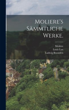 Moliere's sämmtliche Werke. Cover Moliere's sämmtliche Werke.
