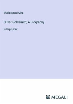 Cover Oliver Goldsmith; A Biography