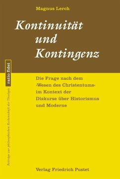 Kontinuität und Kontingenz (eBook, PDF) - Lerch, Magnus